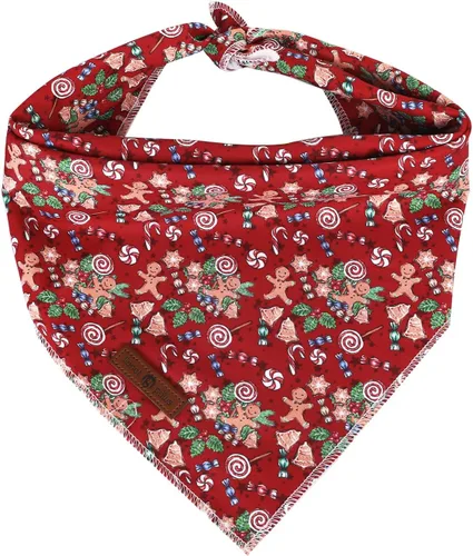 Vista 36 de Lionet Paws Bandana de Acción de Gracias para perro, lavable, de algodón, pañuelo triangular, pañuelo de pavo para perros pequeños, medianos