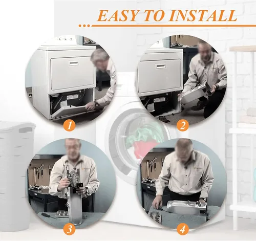 Vista 9 de wp8544771 para Whirlpool Duet Dryer Kit de elementos calefactores con 8544771 PS11746337 AP6013115 para Maytag Bravos xl Elemento calefactor, 279816