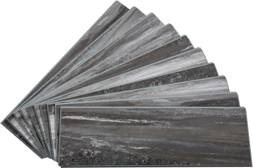 Vista 11 de Palisade Azulejos de vinilo entrelazados impermeables para pared/salpicadero para cocina o baño en mármol español (muestra de 4.5x11 pulgadas)