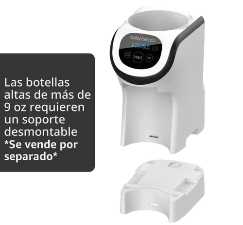 Vista 6 de Baby Brezza Formula Pro Mini - Máquina Mezcladora de Fórmula para Bebés, Se Adapta a Espacios Pequeños y es Portátil para Viajar – El