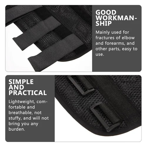 Vista 3 de UKCOCO Elbow Brace Support for Tennis Elbow and Cubital Tunnel with Strap for Injury and Sleeping (m)