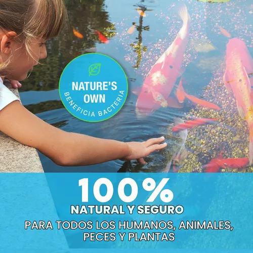 Vista 6 de Eco Labs 971047 10PLG4. Microbe Lift, líquido que reduce bacterias y crea un ambiente agradable para los peces. Un galón.