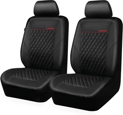 Vista 16 de CAR PASS Fundas de Asiento de Cuero - Juego Completo de Fundas para Asientos de Coche Universales con Acolchado, con Espuma Compuesta de 5mm