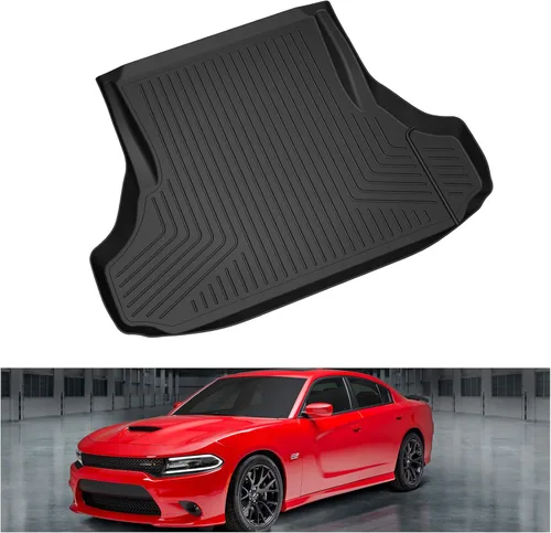 Vista 13 de KIWI MASTER Alfombrillas de piso para Tesla Model S 2012-2020, protector para todo clima, delantero y trasero, 2 filas de asientos, servicio pesado