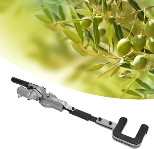 Vista 4 de Recolector de frutas, 1.024 in, 9 dientes, recogedor de residuos de aleación de aluminio, máquina de recogedor de aceitunas, herramienta ligera