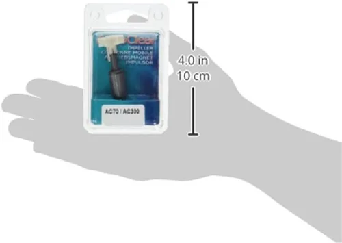 Vista 4 de AquaClear Conjunto de impulsor para filtro de potencia AquaClear 70 para acuarios, pieza de repuesto, A636, negro (A636A1)