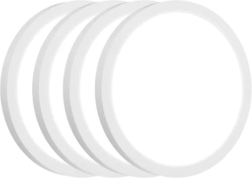 Lámpara LED de techo de montaje al ras, equivalente a 100W, lámpara de techo empotrada moderna para cocina 5000K luz blanca diurna 15W 1200Lm 7