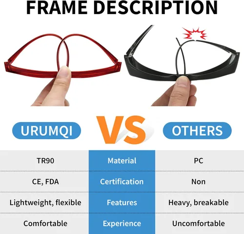 Vista 7 de URUMQI Gafas de sol para mujer gafas de sol redondas de moda gafas de sol polarizadas UV400 marco grande