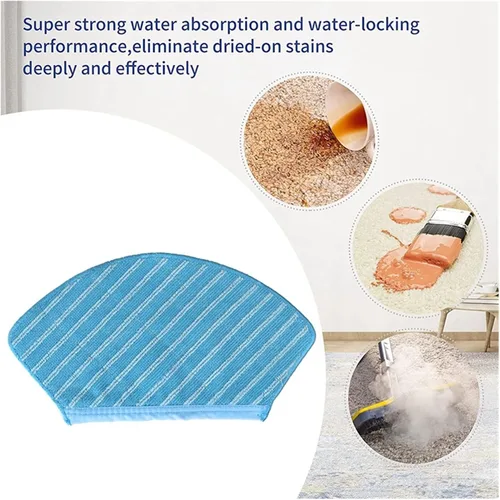 Vista 4 de ZYkaa Compatible with Midea M7 I10 M71CN M7pro M7max Vacuum Cleaner Main Side Brush HEPA Filter Mop Cloth Replacement Parts (Color As Shown)