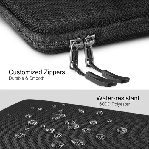 Vista 6 de FINPAC Funda rígida para tableta de 11 pulgadas iPad 11th 10th / Air M4 2026 M3 2025 M2 2024 / Pro M4 2024 / Pro 4th/3rd, iPad Air 5/4 de 10.9 Negro
