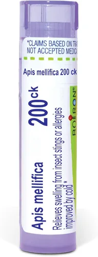 Vista 12 de Boiron Apis Mellifica 12C Medicina homeopática para picaduras de insectos - 80 pellets