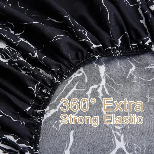 Vista 2 de Best Season Juego de sábanas de 3 piezas, tamaño individual, juego de sábanas de microfibra suave y duradera, bolsillo profundo, resistente a