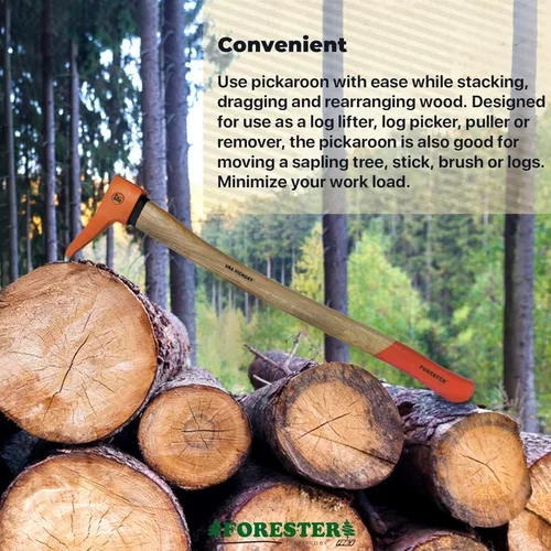 Vista 4 de FORESTER Hi-Vis Chainsaw Gloves Anti-Vibration Leather Safety Gloves for Chainsaw Work, Logging & Tree Cutting Cut-Resistant Protection