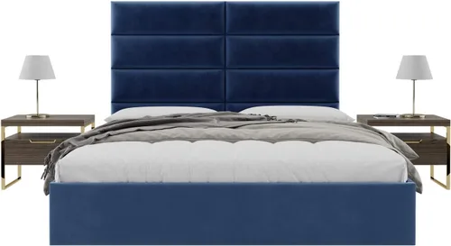 Vista 107 de Vänt - Paneles tapizados de cabecera para montar en la pared, diseño Isabelle, 60 x 23 pulgadas, configuración de 4 paneles individuales