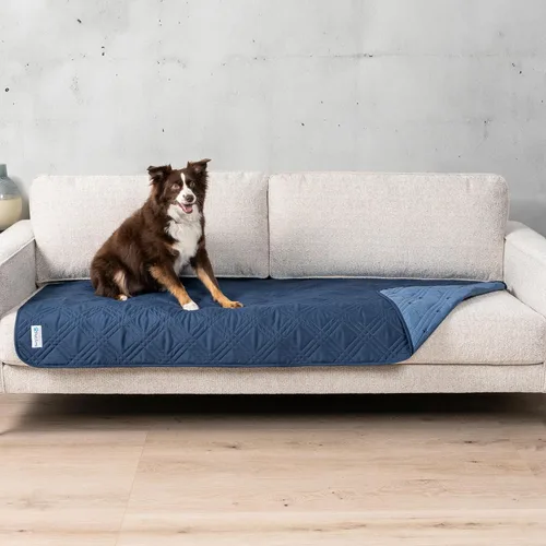 Vista 19 de PetAmi Funda de sofá impermeable para perros, manta impermeable para mascotas, funda reversible para muebles protector de sofá para cama de gato