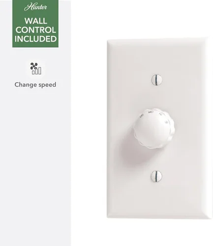 Vista 4 de Hunter Fan Company 50257 Cabo Frio - Ventilador de techo, 52, blanco fresco