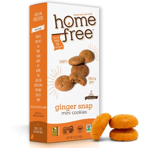 Vista 10 de HomeFree “Treats You Can Trust” Minigalletas libres de gluten