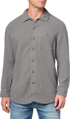 Vista 7 de Club Monaco Camisa de gasa de doble cara de verano para hombre