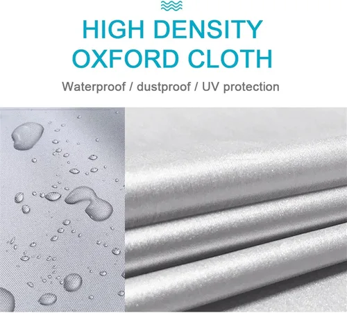 Vista 3 de Funda para auto compatible con Dacia Duster Logan MCV Sandero Stepway impermeable, a prueba de polvo, viento, para hacer frente a la lluvia, nieve