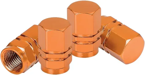 Vista 10 de 4 tapas de válvula de vástago de neumático, tapas de válvula de rueda de coche, a prueba de polvo, protección de aire a prueba de fugas, compatible