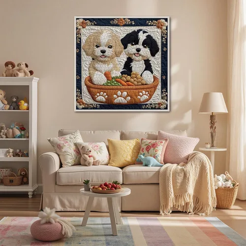 Vista 5 de Rompecabezas divertidos de cachorros para adultos, 1000 piezas, rompecabezas de animales de perro, rompecabezas de arte imposible, difícil, difícil