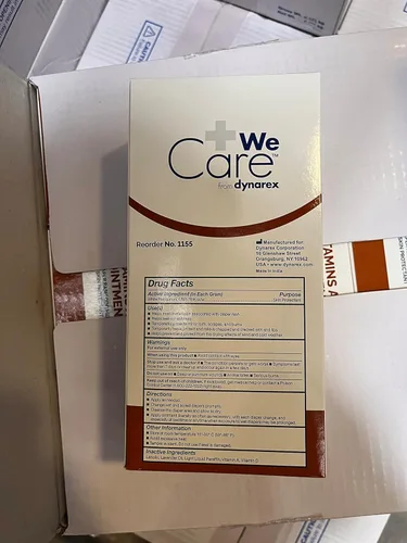 Vista 8 de Dynarex Vitaminas A y D Ungüento, ungüento con vitamina A y vitamina D protector de la piel, para sarpullido y malestar del pañal, blanco, tubo