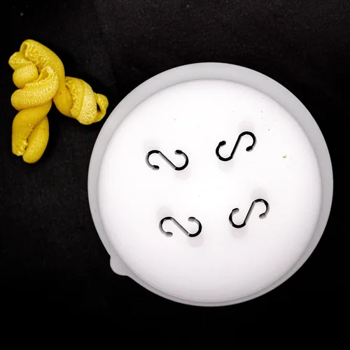 Vista 10 de Discos en forma de pasta Casarecce aptos para máquina automática de pasta y fideos Philips, accesorios para hacer pasta, electrodomésticos