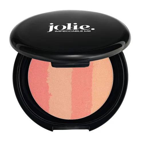 Vista 4 de Jolie Color Lines - Polvo luminoso multicolor de brillo saludable (líneas naturales)