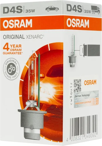 Vista 4 de OSRAM XENARC ORIGINAL D4S HID, bombilla de faro de xenón, 66440, caja de cartón plegable (1 unidad)