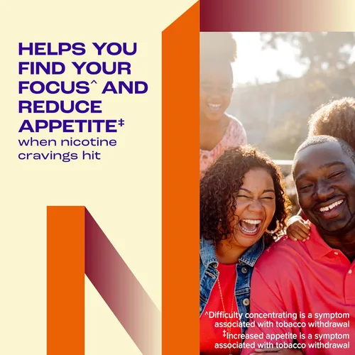 Vista 8 de Nicorette goma de mascar de nicotina de 2 mg para ayudar a dejar de fumar - Ayuda para dejar de fumar con sabor a frutas refrescantes, 20