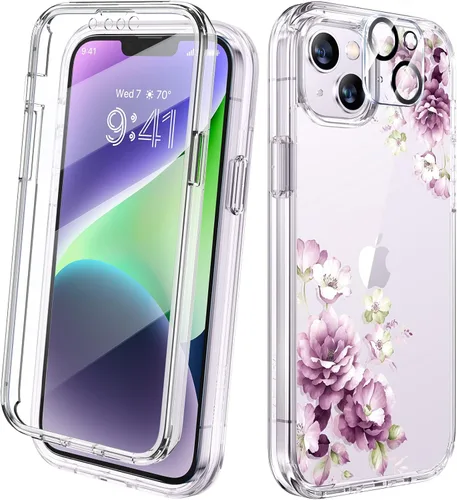 Vista 183 de Diaclara Funda magnética diseñada para iPhone Air, protector de pantalla de cuerpo completo, compatible con MagSafe, funda militar a prueba