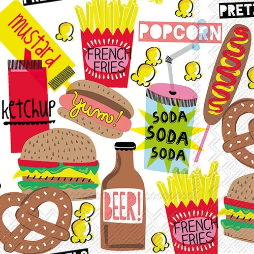 Vista 15 de IHR Ideal Home Range - Servilletas desechables de 3 capas de papel para fiestas, 5 x 5 pulgadas, playa, 20