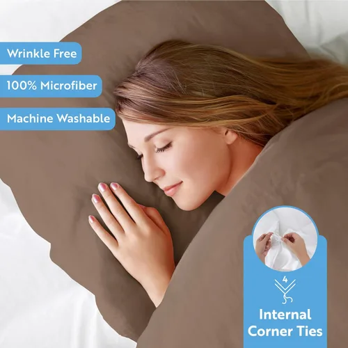 Vista 84 de Linen Market Funda de edredón individual para cama individual – Experimenta una comodidad similar a un hotel con una suavidad inigualable