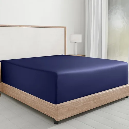 Vista 14 de California Design Den Juego de 2 sábanas bajeras de tamaño individual, de suave algodón 100%, de satén duradero, con esquinas tipo bolsillos