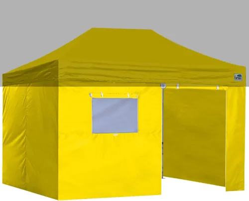 Vista 28 de Eurmax - Kit de paredes con cierre para toldo de 10 x 20 pies, con ventana de malla y puerta enrollables, solo 4 paredes (color blanco)