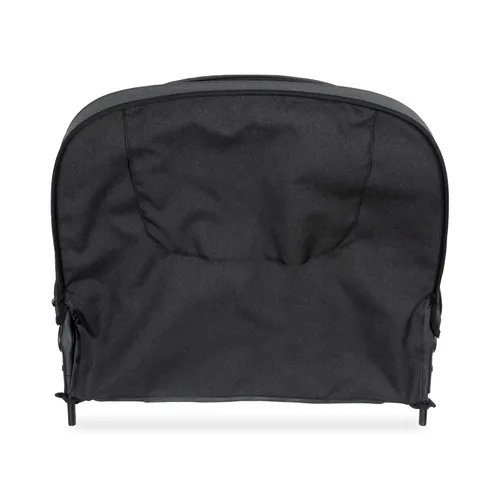 Vista 5 de WONDERFOLD Toldo retráctil para cochecito con ventana Peek-A-Boo, visera opcional para protección solar adicional y paneles laterales de malla