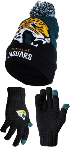 Vista 59 de Ultra Game Adults NFL Official Super Soft Winter Beanie Knit Hat With Warm Touch Screen Gloves