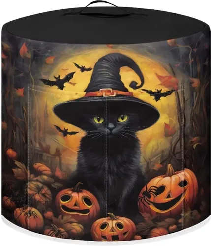 Vista 18 de Cubierta aislada para aparatos de olla a presión, también apta para olla arrocera, freidora de aire y olla de barro, cubierta antipolvo de 6 cuartos