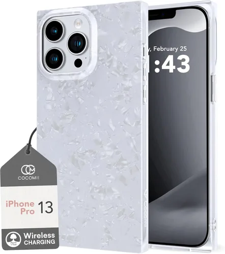 Vista 114 de Cocomii - Funda rectangular compatible con iPhone 13 Pro - Color sólido, tonos de moda, brillante, para mujeres, niñas, hombres, funda protectora