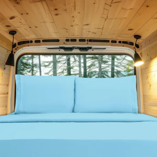 Vista 119 de Elegant Comfort - Juego de sábanas de microfibra de 1500 hilos de calidad hotelera prémium de 4 piezas - Resistente a arrugas, sábana bajera