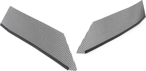 Vista 9 de HECASA Juego de malla de rejilla compatible con Chevy Chevrolet Corvette C8 2020-2024 malla frontal de panal de abeja protector interior rejilla