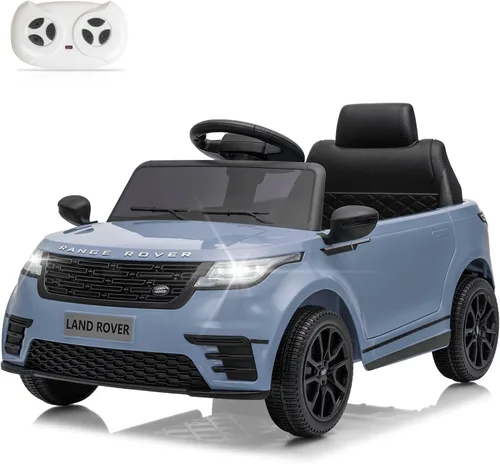 Vista 12 de Winado Vehículo eléctrico Land Rover con licencia de 12 V con control Negro