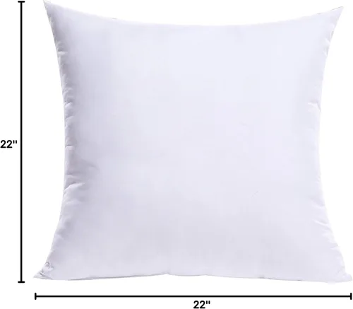 Vista 37 de MIULEE - Juego de 2 cojines hipoalergénicos de alta calidad, para rellenar fundas cuadradas de cojín decorativas, para sillón, sofá, cama, 16 x 16