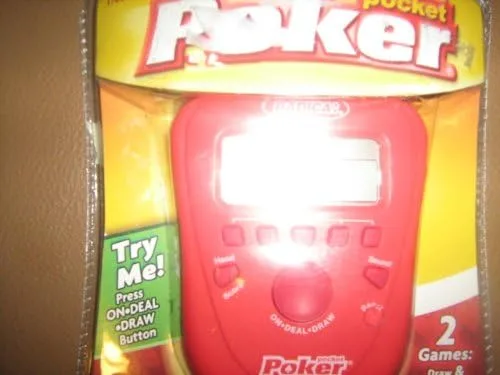 Vista 7 de 2006 Mattel, Inc. Radica Pocket Poker Draw Poker & Deuces Wild LCD Handheld #17008