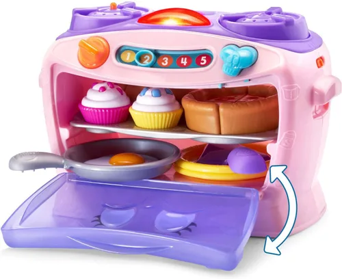 Vista 2 de LeapFrog Number Lovin 'Horno, Exclusivo en línea rosa.