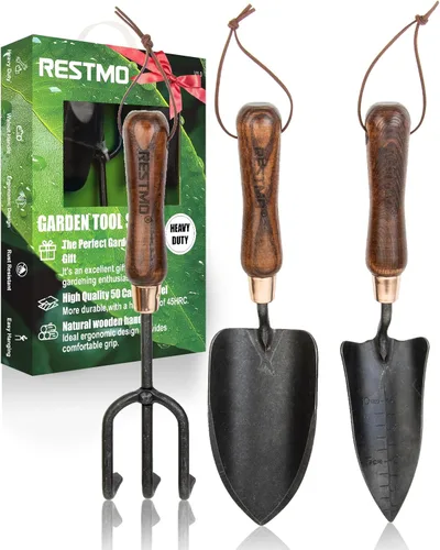 Vista 12 de RESTMO Herramienta de desbrozadora de grietas resistente, herramienta de deshierbe para césped de jardín, patios y pavimentación de patio con musgo