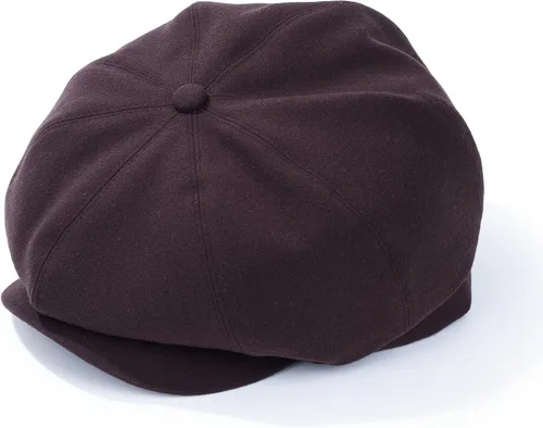 Vista 8 de Gorra de Newsboy para hombre, 8 paneles irlandeses para novatos Negro