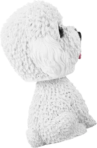 Vista 3 de Yosoo Health Gear Decoración de perro tembloroso, perro Bobble, decoración interior de perro de automóvil, decoración de perro de simulación