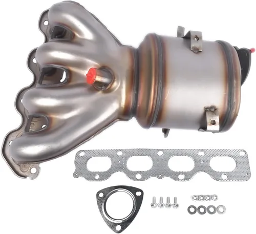 Vista 4 de Convertidor catalítico colector compatible con Chevy Cruze Base/L/LS/LT/Limited L/Limited LS 2011-2016 55573030 19420237
