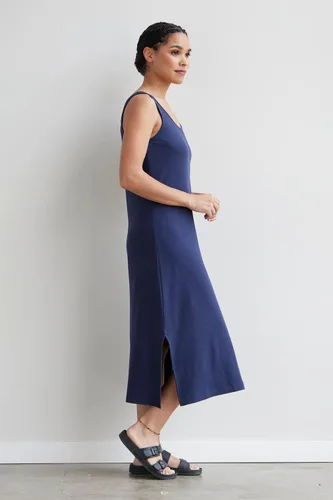 Vista 5 de Fair Indigo Vestido midi orgánico sin mangas para mujer